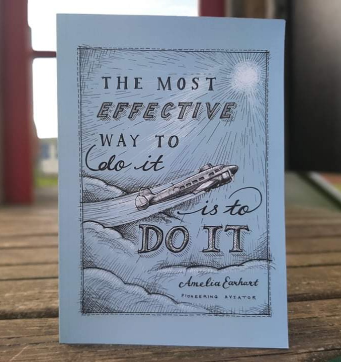 Notebook designed by Rho Rho Illustrations
