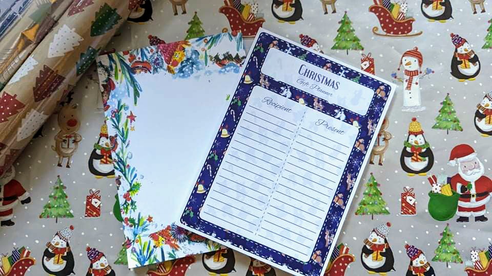 Christmas Themed Notepads