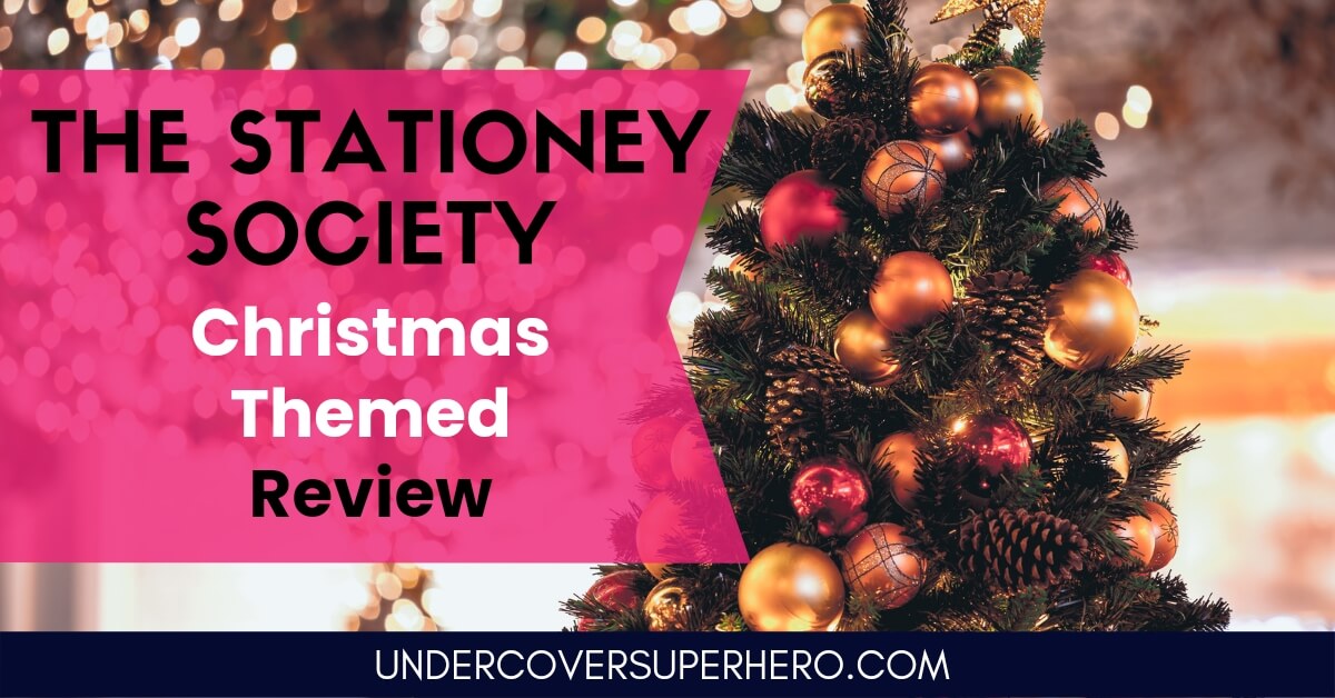 The Stationery Society - Christmas Themed - Review - Blog Graphic