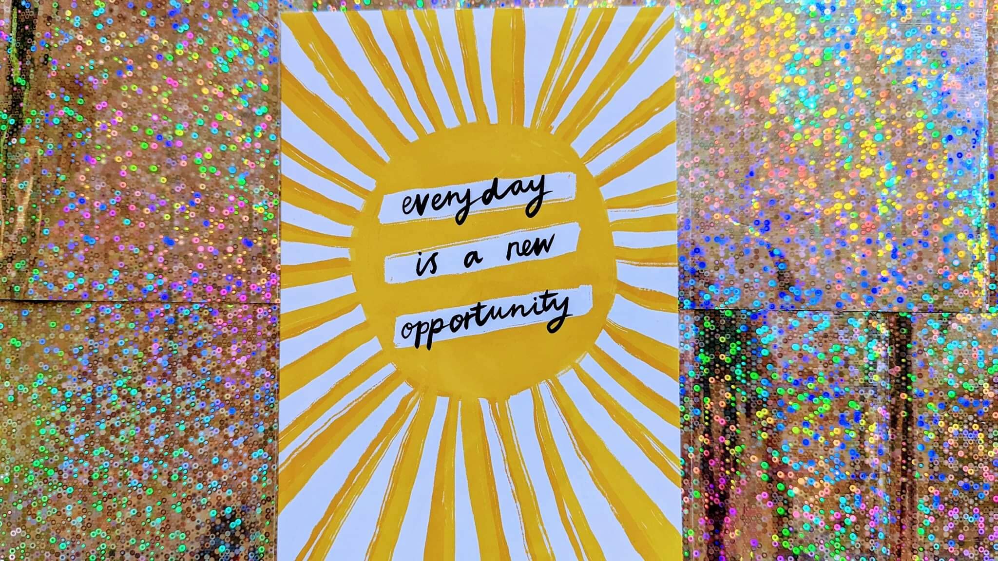 Celebration themed A5 print