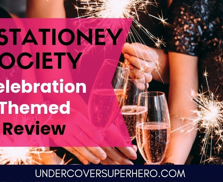 The Stationery Society Subscription Box - Celebration Themed - Review