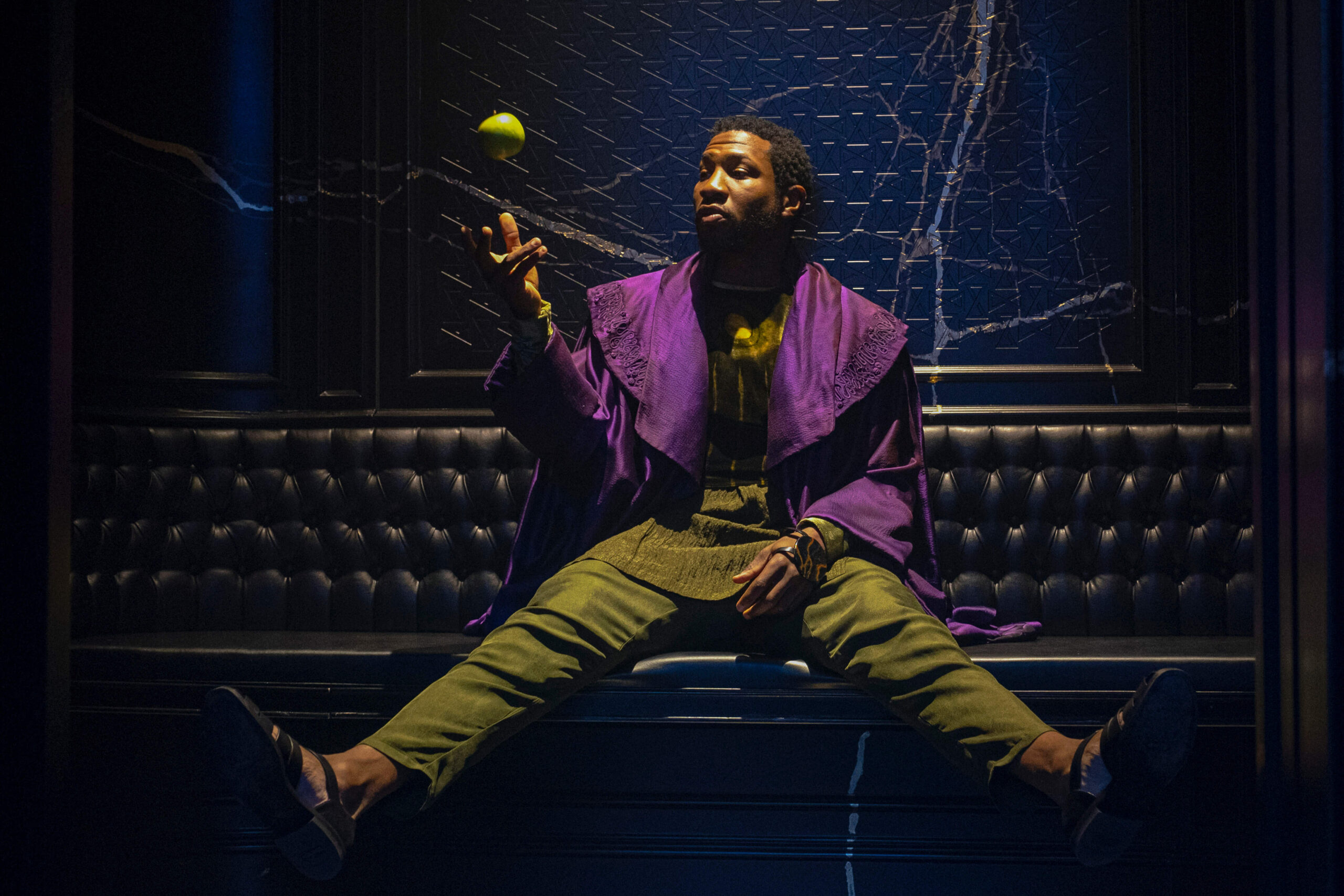 Jonathan Majors as Kang, in the Disney+ series Loki
