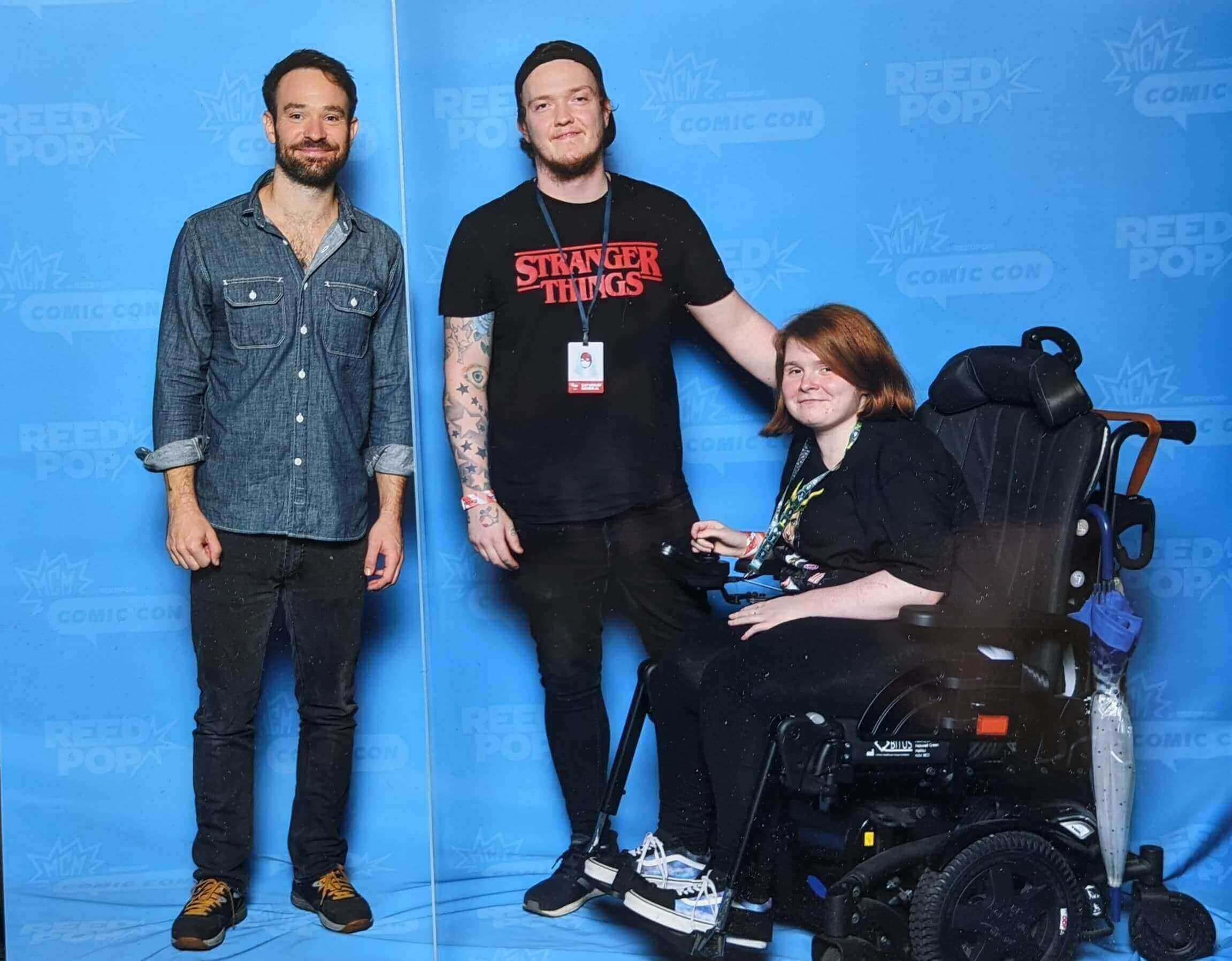 Ami, Ewan and Charlie Cox